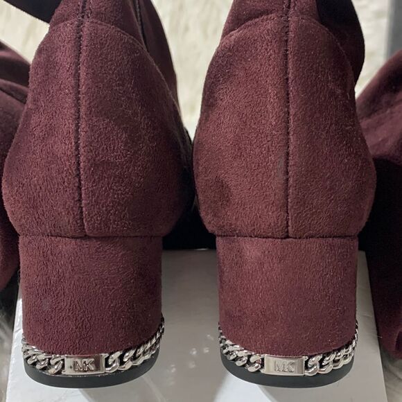 MICHAEL Michael Kors over the knee boots chain detail on heels women’s size 6.5 - Picture 1 of 11